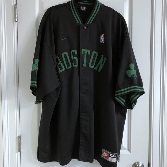 Nike Shirts | Retro Boston Celtics Warm Up Jersey 963 Nike Xxl | Poshmark